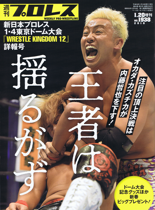 新日本プロレス 1・4東京ドーム大会「WRESTLE KINGDOM 12」詳報号