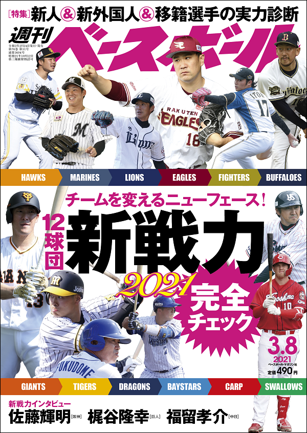 週刊ベースボール 3月 8日号