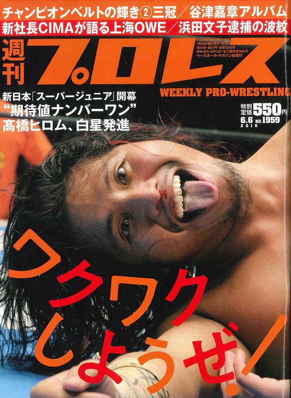 週刊プロレス 6月 6日号