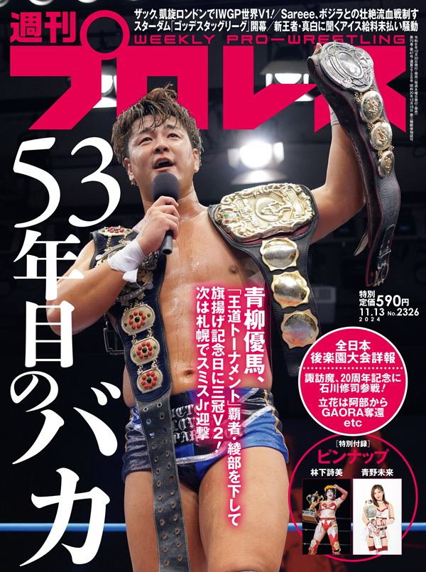 週刊プロレス 11月13日号