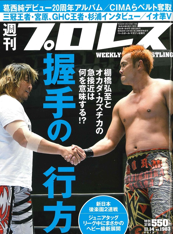 週刊プロレス 11月14日号