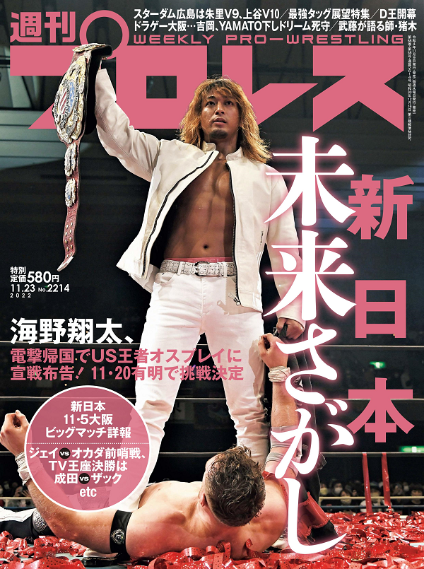 週刊プロレス 11月23日号