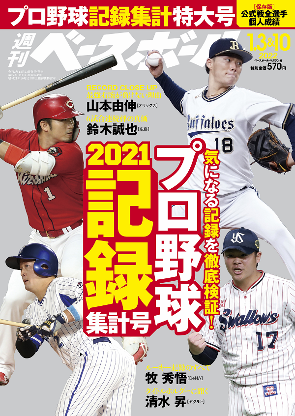 週刊ベースボール
1月3&10日合併号