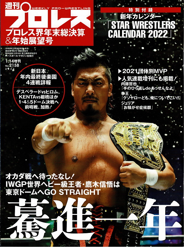 プロレス界年末総決算
&年始展望号